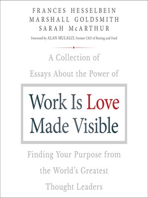 cover image of Work is Love Made Visible